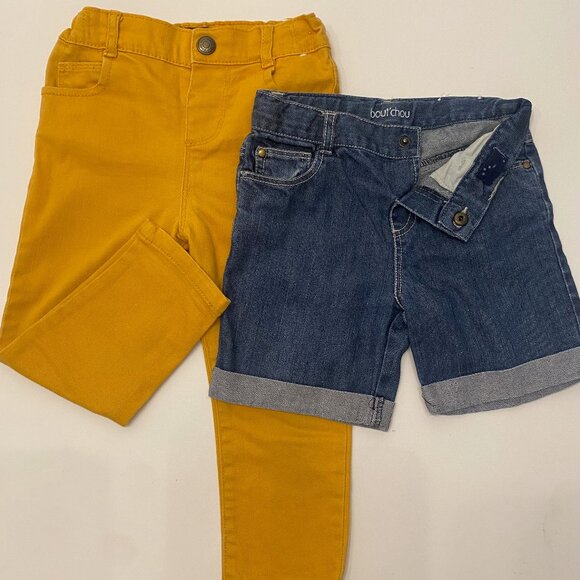 Jeans and short bundle boy 2 years old - Picture 1 of 6